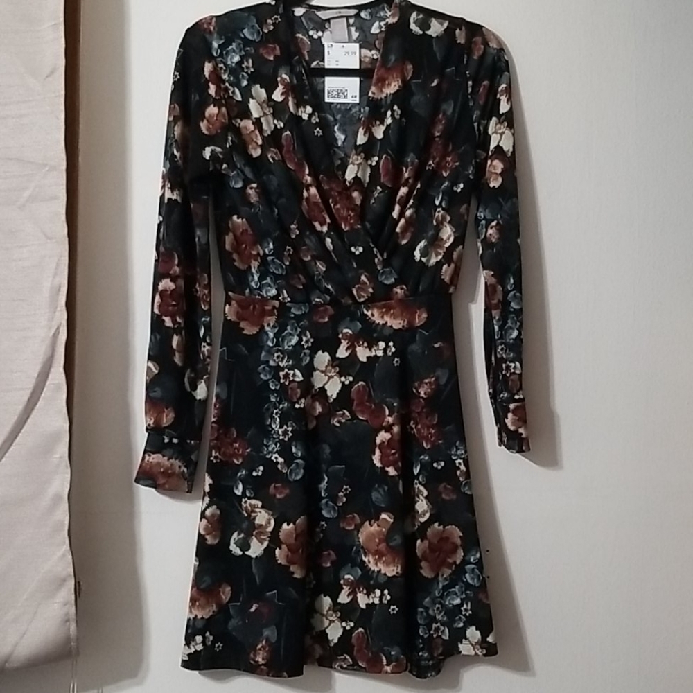 V neck Jersey dress